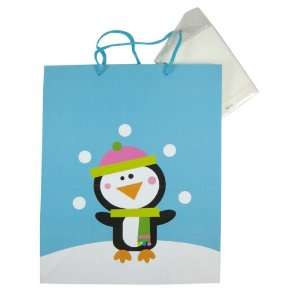  Brand Name Christmas Gift Bag with Tissue Paper Case Pack 