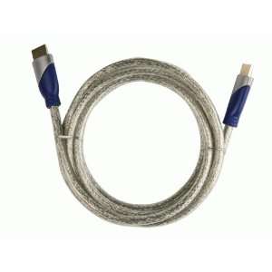  Icarus Silver Halo HDMI Cable (6.5 Feet/2 Meters 
