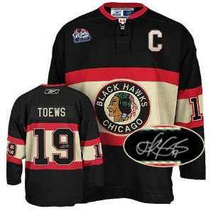  Johnathan Towes Autographed Jersey   Chicago Blackhawks 
