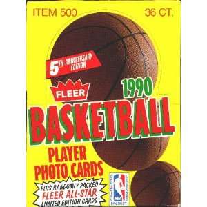  1991 Fleer basketball 36 ct. 5th anniversary editon 