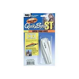  New Archery 4 Vanes White 12 Pack