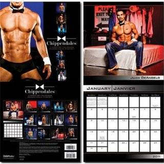 38. (12x12) Chippendales (French/English) 16 Month Wall Calendar 