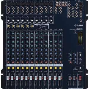    Yamaha MG166C Mixer 16ch, 10mic Inputs Musical Instruments