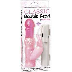  Classic rabbit pearl vibrator   multi speed dual action 
