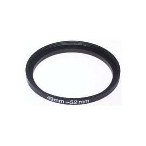  Adorama Step Up Adapter Ring 49mm Lens to 52mm Filter Size 