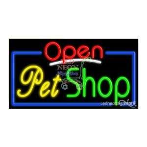  Pet Shop Neon Sign