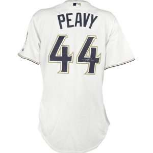  Jake Peavy Autographed Jersey  Details San Diego Padres 