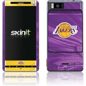  Los Angeles Lakers Home Jersey skin for Motorola Droid X 