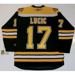 Milan Lucic Boston Bruins Home Jersey Real Rbk Sports 