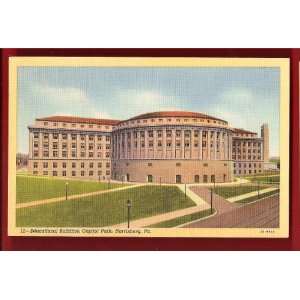  Vintage Postcard Educational Building Capitol Park 
