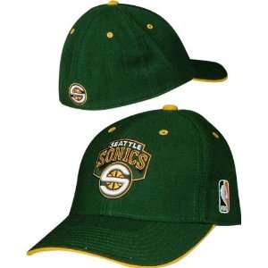  Seattle Sonics Sky Hook Fitted Hat
