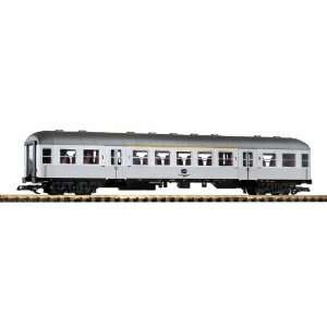 DB IV SILVER COIN FIRST/SECOND CLASS COACH CAR   PIKO G SCALE MODEL 