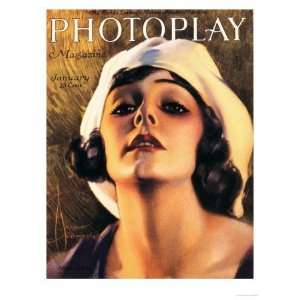  Photoplay, Ladies Beauty Glamour Magazine, UK, 1920 Giclee 