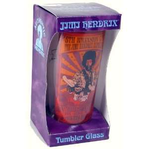  Authentic Jimi Hendrix Tumbler Glass 