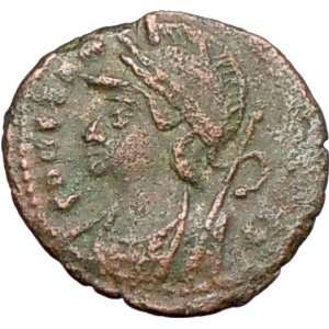 CONSTANTINE I the Great Founds CONSTANTINOPLE 337AD Ancient Roman Coin 