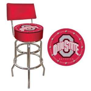  NCAA 30 in. Padded Swivel Bar Stool with Back