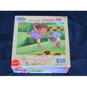  2009 Nick Jr. Dora the Explorer Lenticular Jigsaw Puzzle 