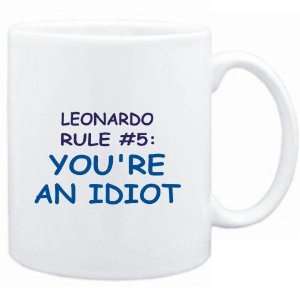    Leonardo Rule #5 Youre an idiot  Male Names