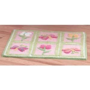  Step By Step Dragon Fly Rug, Pink Baby
