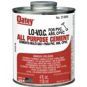  Oatey 31895 Lovoc ALL Purpose Cement 4 Oz   Clear