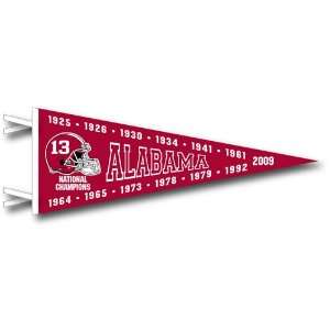   Champions Crimson 13X Champs 12 x 30 Pennant 