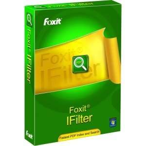  Foxit IFilter Server   Upgrade License. UPG IFILTER SERVER 