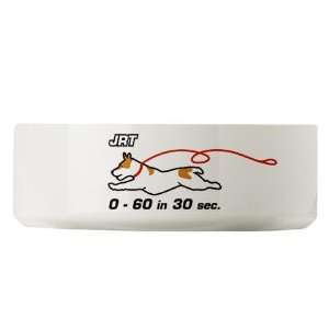  JRT 0 60 in 30 sec. Humor Large Pet Bowl by  Pet 