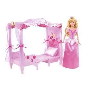  Disney Sleeping Beauty with Princess Bed Gift Set Toys 