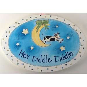  Hey Diddle Diddle Wall Plaque Baby