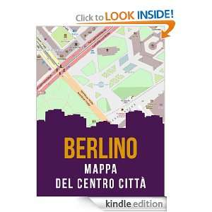   , Germania mappa del centro città (Berlin Mitte) (Italian Edition