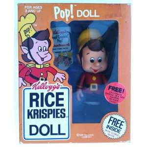 KELLOGGS Rice Krispies POP Doll & Mini Comic Book MINT in Box (1984)