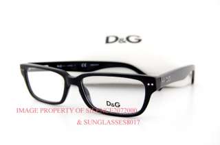 New D&G Eyeglasses Frame DOLCE & GABBANA 1165 501 BLACK  