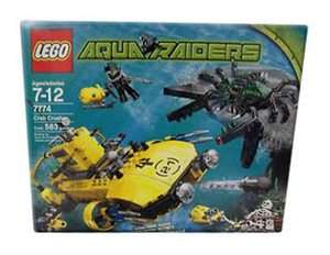 Lego Aqua Raiders Aquaraiders Crab Crusher 7774  