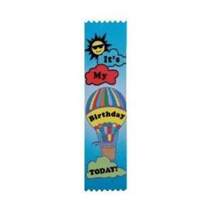 Academics and Scholastic Ribbons   2X8 Itâ€™s My Birthday Ribbon