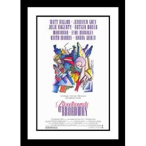 Bloodhounds of Broadway 32x45 Framed and Double Matted Movie Poster 