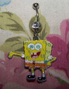 oligos~ CUTIE Spongebob belly ring dangle  