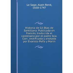   PeÃ±a y Marin Alain RenÃ©, 1668 1747 Le Sage  Books