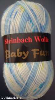 50g Babywolle Wolle Paloma silber f. Jäckchen Babydecke  