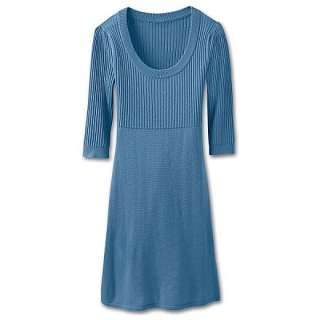 Athleta Blue Dreamy Sweater Dress, sz XL  