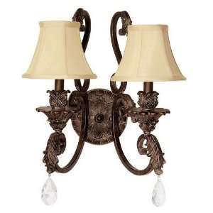  Capital Lighting Wall Sconces 3822 2 Light Sconce Glided 