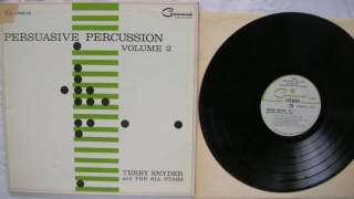 Persuasive Percussion Vol 2 Terry Snyder All Stars VG  