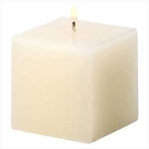  Ivory Vanilla Cube Pillar   Style 39230