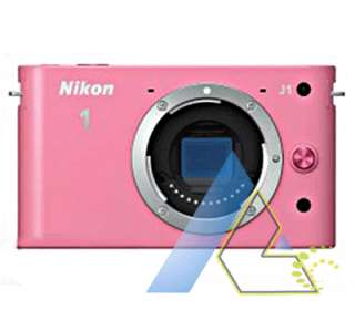 Nikon 1 J1 Mirrorless Full HD 10.1MP Camera Pink+10mm+8GB+6Gift+1 Year 