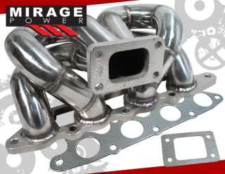 00 05 FORD FOCUS ZETEC 2.0L STAINLESS STEEL T3/T4 TURBO RAMHORN 