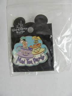 1379 A Mad Tea Party With Mad Hatter & White Rabbit Pin  