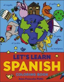 let s learn spanish coloring anne francoise pattis paperback $