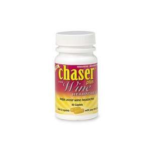  Chaser Plus for Wine Headaches, Caplets 40 ea Health 