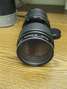 Vivitar 75 205mm 13.8 Close Focusing Auto Zoom Lens  
