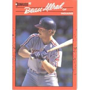  1990 Donruss # 691 Beau Allred Cleveland Indians Baseball 