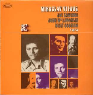 MIROSLAV VITOUS GROUP/ JOHN SURMAN 1980 lp ECM label  